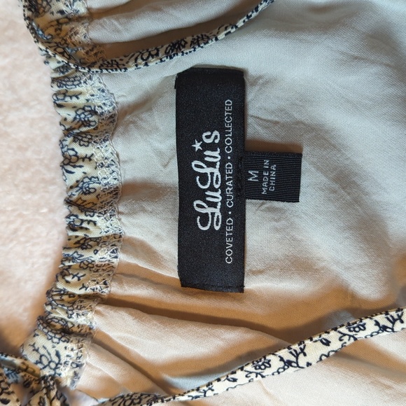 Mountain Fest Cream and Teal Green Print Swing Dress - Picture 7 of 11